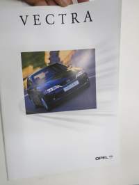 Opel Vectra 2001 -myyntiesite / sales brochure