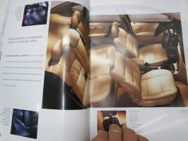 Opel Vectra 2001 -myyntiesite / sales brochure