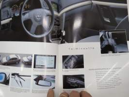 Opel Vectra 2002 -myyntiesite / sales brochure