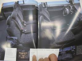 Opel Zafira 1999 -myyntiesite / sales brochure