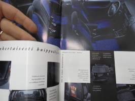 Opel Zafira 1999 -myyntiesite / sales brochure