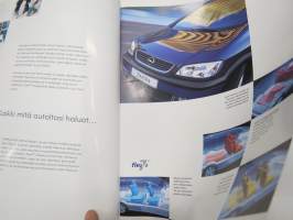 Opel Zafira 2003 -myyntiesite / sales brochure