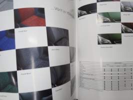 Opel Zafira 2003 -myyntiesite / sales brochure