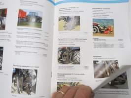 New Holland traktori 100-160 HV lisävarusteita -myyntiesite / sales brochure, tractor accessories