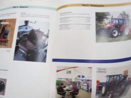 New Holland traktori 60-95 HV lisävarusteita -myyntiesite / sales brochure, tractor accessories