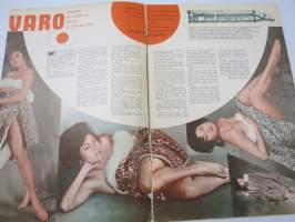 Jallu 1964 nr 10 Kansikuva Eija Stenudd, Ingela Brender, Hampurin Reeperbahn, Villit ja valeat viikinkipimut, Amerikan seksikutsut - vaihtojuhlat, Valkoinen - Musta