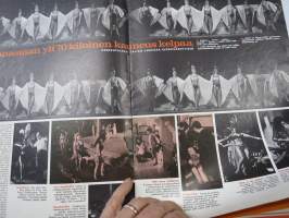 Jallu 1964 nr 10 Kansikuva Eija Stenudd, Ingela Brender, Hampurin Reeperbahn, Villit ja valeat viikinkipimut, Amerikan seksikutsut - vaihtojuhlat, Valkoinen - Musta