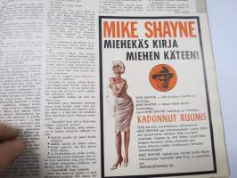 Jallu 1964 nr 10 Kansikuva Eija Stenudd, Ingela Brender, Hampurin Reeperbahn, Villit ja valeat viikinkipimut, Amerikan seksikutsut - vaihtojuhlat, Valkoinen - Musta
