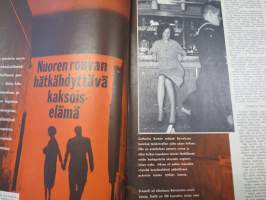 Jallu 1965 nr 12, Beirut yöllä, Seksi viihtyy kongresseissa, Moskovassa puolen yön jälkeen, Pastorinrouva Burnett, Anna Vyrybova, Taina Beryll, Pelikasinot, Jayne...