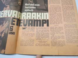 Jallu 1965 nr 12, Beirut yöllä, Seksi viihtyy kongresseissa, Moskovassa puolen yön jälkeen, Pastorinrouva Burnett, Anna Vyrybova, Taina Beryll, Pelikasinot, Jayne...