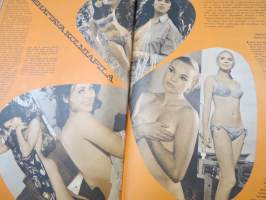 Jallu 1965 nr 12, Beirut yöllä, Seksi viihtyy kongresseissa, Moskovassa puolen yön jälkeen, Pastorinrouva Burnett, Anna Vyrybova, Taina Beryll, Pelikasinot, Jayne...