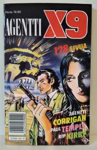 Agentti X9-sarjakuvalehti 1990