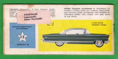 Viidakko 1956 N:o 20. Lehden toinen painovuosi.