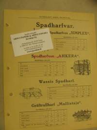 Lapioäkeitä myyntiesite v. 1911