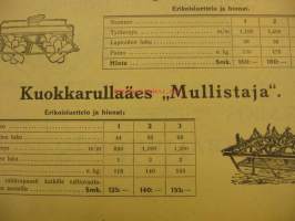Lapioäkeitä myyntiesite v. 1911