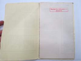Reichskarte  - Einheitsblatt 25 (Rummelsburg i. Pom. - Publitz - Pollnow), einfarbig, 1:100 000, &quot;Eigentum der Kriegsakademie Kartenstelle&quot; -leimaus