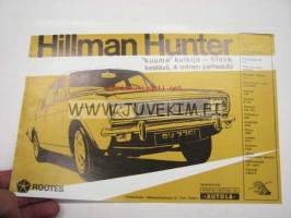 Hillman Hunter -myyntiesite