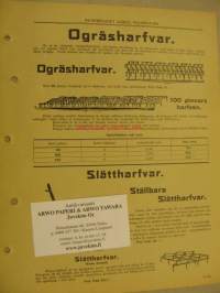 Rikkaruohoäkeitä -myyntiesite v. 1911
