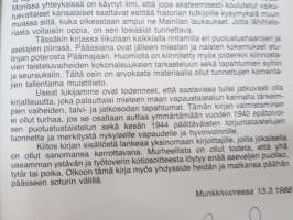 Kohtalon vuodet - Kansa taisteli - miehet kertovat -Kansa Taisteli -lehden sodassa mukana olleiden kirjoituksia