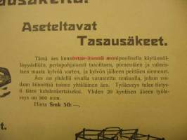 Rikkaruohoäkeitä -myyntiesite v. 1911
