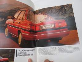 Toyota Carina II -myyntiesite, ruotsinkielinen / sales brochure, in swedish