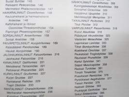 Suomen linnut, kuvat - lajikuvaukset - äänet - levinneisyys - pesintä - muutto - ravinto
