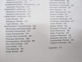 Suomen linnut, kuvat - lajikuvaukset - äänet - levinneisyys - pesintä - muutto - ravinto