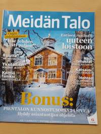 Meidän talo 1/ 2011.Lumitöistä  hormeihin, keskuspölyimurista  rakennuksen  ensisöintiin jne.