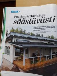 Medän talo 6/ 2011.Talon  rakentamnen, ulkoseinät,  vaivaton piha, lämmitys  edullisesti  jne.