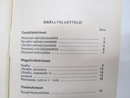 Tetenal valokuvauskemikaalien käyttö- ja liuotusohjeet