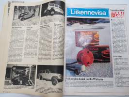 Tuulilasi 1981 nr 1, Paras pakkasöljy?, Dieselmaasturivertailu, Audi rallitalli, Mazda 323, München kilpa-autonäyttely, &quot;Mutterikurssi&quot;, Scania Bulldog-mallisto, ym.