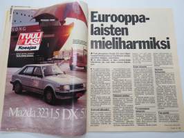 Tuulilasi 1981 nr 1, Paras pakkasöljy?, Dieselmaasturivertailu, Audi rallitalli, Mazda 323, München kilpa-autonäyttely, &quot;Mutterikurssi&quot;, Scania Bulldog-mallisto, ym.