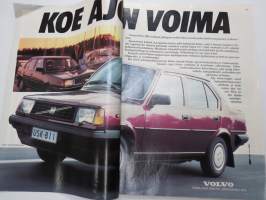 Tuulilasi 1984 nr 10, Saab 90, Opel Kadett, Mazda 626, Talvirengastesti, Köln moottoripyöränäyttely, Lokari Laine - tähtäimessä autonvalmistus, Kafi Future 481, ym.