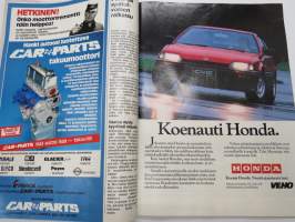 Tuulilasi 1984 nr 10, Saab 90, Opel Kadett, Mazda 626, Talvirengastesti, Köln moottoripyöränäyttely, Lokari Laine - tähtäimessä autonvalmistus, Kafi Future 481, ym.