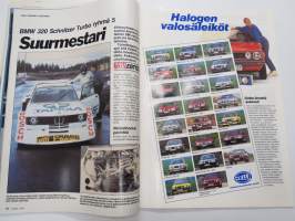 Tuulilasi 1984 nr 10, Saab 90, Opel Kadett, Mazda 626, Talvirengastesti, Köln moottoripyöränäyttely, Lokari Laine - tähtäimessä autonvalmistus, Kafi Future 481, ym.