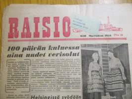 Raisio-lehti 1958 / 6 (5) Raision Tehtaat