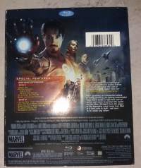 Ironman 2-disk Blu-ray - elokuva ( EI suom. txt) + pahvikansi