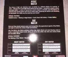 Night watch &amp; Day watch 2-disk Blu-ray - elokuva ( suom. txt) + pahvikansi