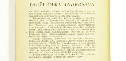 Ystävämme Andersson: Kevyttä kertoilua