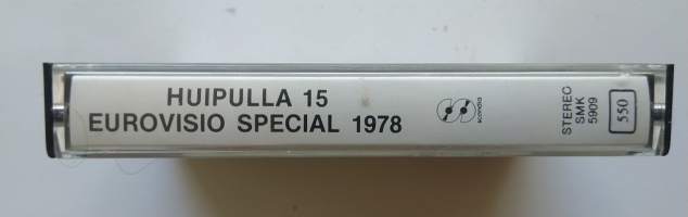 Huipulla 15 &quot;Eurovisio Special&quot; Scandia ‎ SMK 5909  1978 -C-kasetti / C-cassette