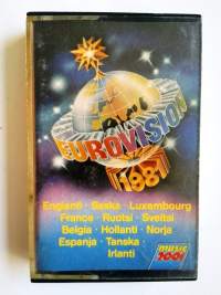 Eurovision 81 -Sisältää 12 päivän suosikkia--Jäljitelmälevytyksiä- Music 2001 EUR 4  1981-C-kasetti / C-cassette