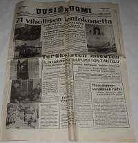 Uusi Suomi tammikuun 31. p:nä 1940 Näköispainos sodan lehdet