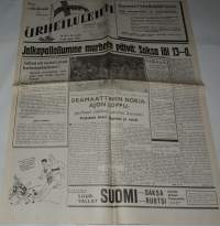 Suomen urheilulehti  syyskuun 2. p:nä 1940 Näköispainos sarjat sodan lehdet