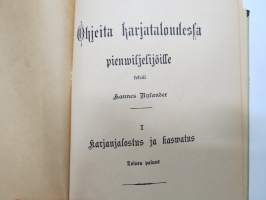 Ohjeita karjataloudessa pienwiljelijöille I Karjanjalostus ja kasvatus - II Lypsylehmien ruokinta ja hoito