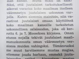 Musta Magia I - Turun Hengentieteen Seura - Peter (Pekka) Siitoin -Pekka Siitoin tuotantoa, näköispainos