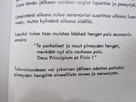 Musta Magia II - osa 2 - Turun Hengentieteen Seura - Peter (Pekka) Siitoin -Pekka Siitoin tuotantoa, näköispainos