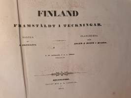 FINLAND framstäldt i teckningar.