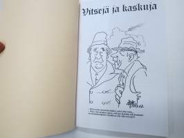 Vitsi- ja kaskukirja, ilman mitään tunnistetietoja tekijästä, painovuodesta tms.