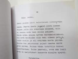 Vitsi- ja kaskukirja, ilman mitään tunnistetietoja tekijästä, painovuodesta tms.