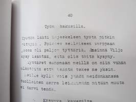 Vitsi- ja kaskukirja, ilman mitään tunnistetietoja tekijästä, painovuodesta tms.